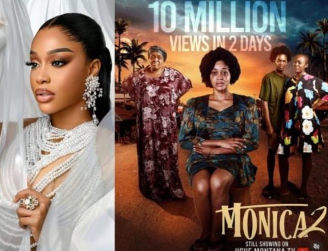 Uche Montana’s Monica 2 hits 12 million YouTube views in TWO days