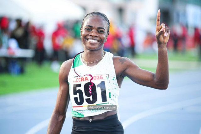 Tobi Amusan wins Gold at African Championship in Accra