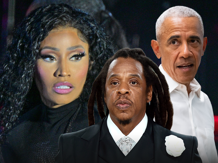 Rapper Nicki Minaj says her hate for Obama and Jay Z made her start supporting Trump