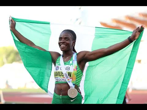 Tobi Amusan breaks record to win 100m hurdles title in Taiwan