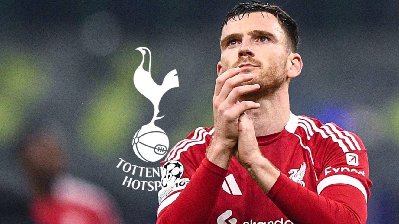 Tottenham announce signing of Liverpool legend Andy Robertson