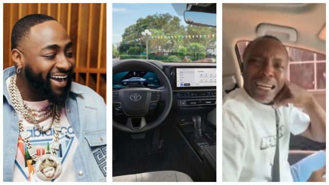 Davido gifts Davrel a car after his online backlash