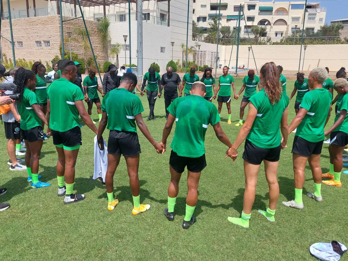 Super Falcons players arrive camp ahead 2026 WAFCON