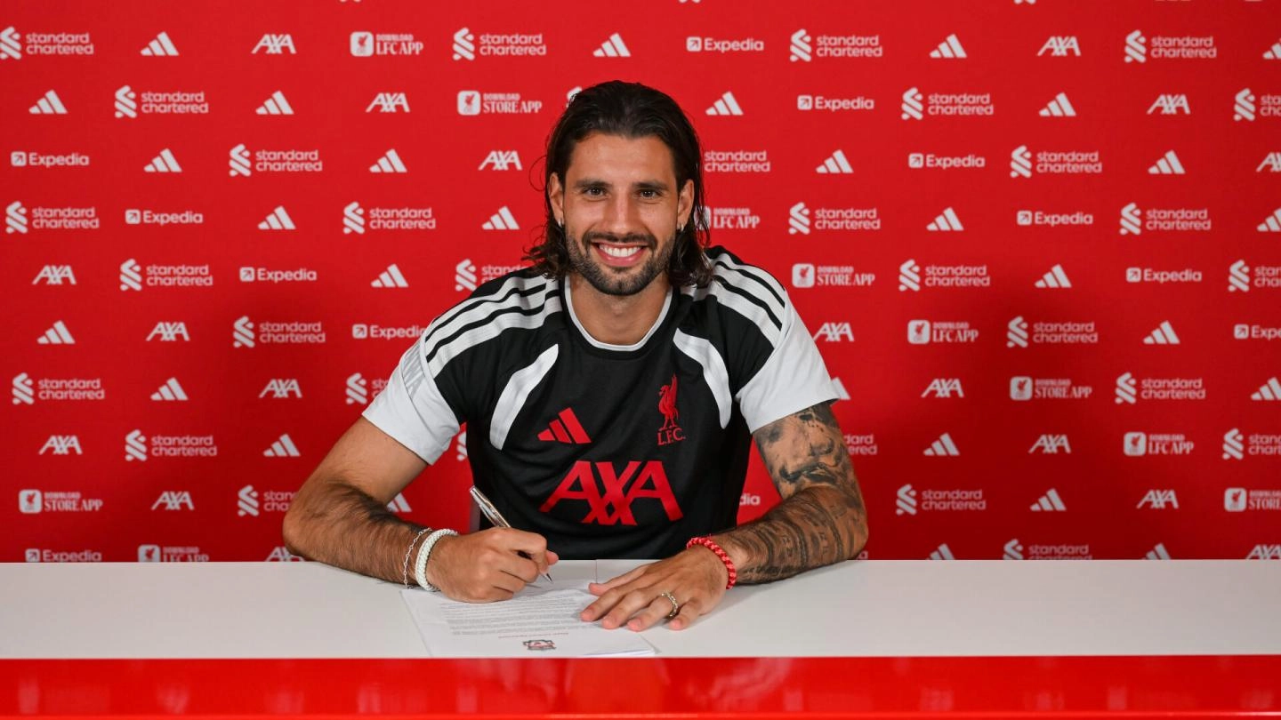 Midfielder Dominik Szoboszlai signs new five-year deal at Liverpool