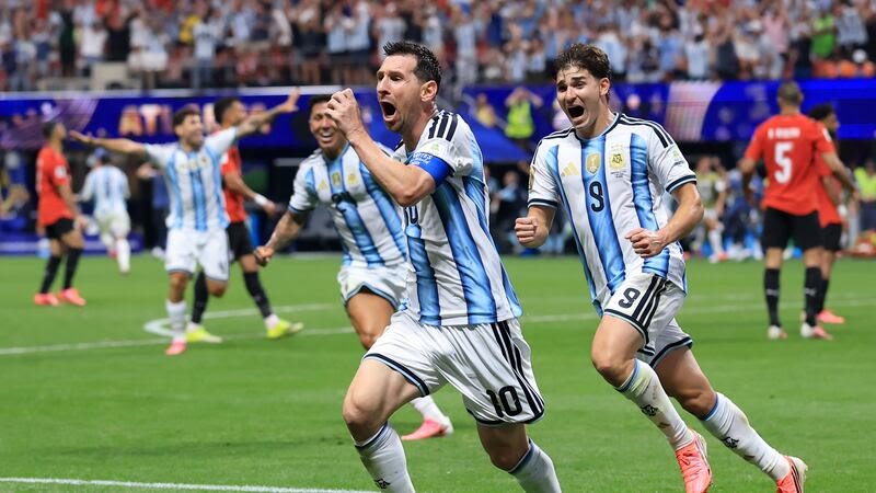 Messi inspires 3-2 Argentina comeback against Egypt