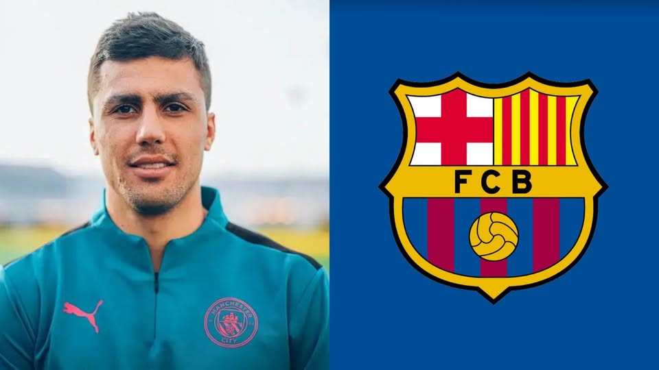 Manchester City captain Rodri agrees terms to join Barcelona