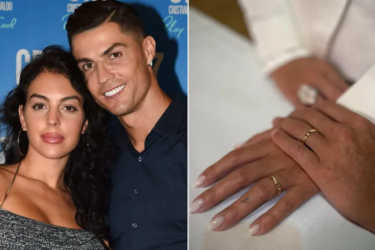 Cristiano Ronaldo marries longtime partner Georgina Rodríguez in ‘intimate’  wedding in Portugal (Photo)